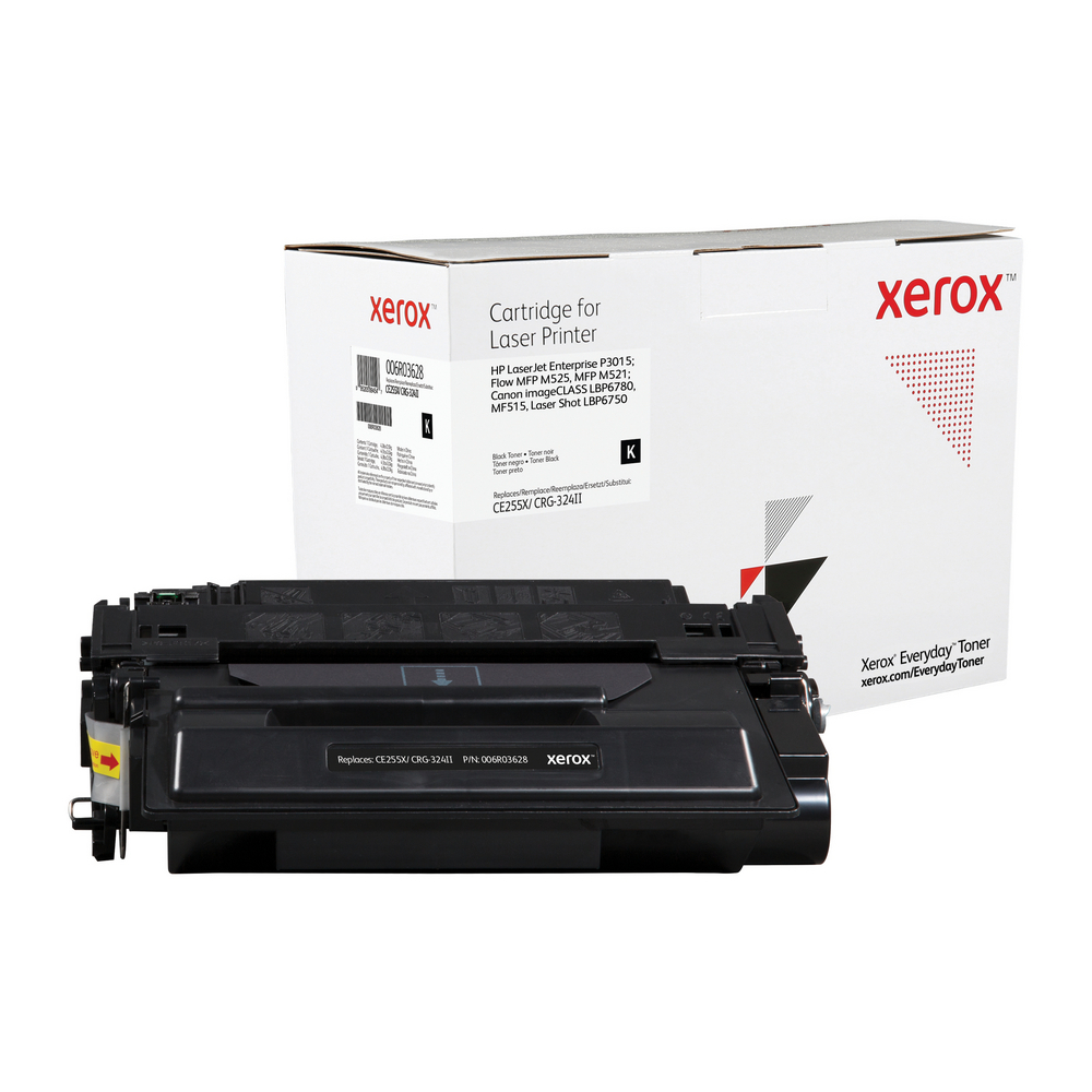 Black Everyday Toner from Xerox - replaces HP CE255X, Canon - 006R03628 - Shop Xerox