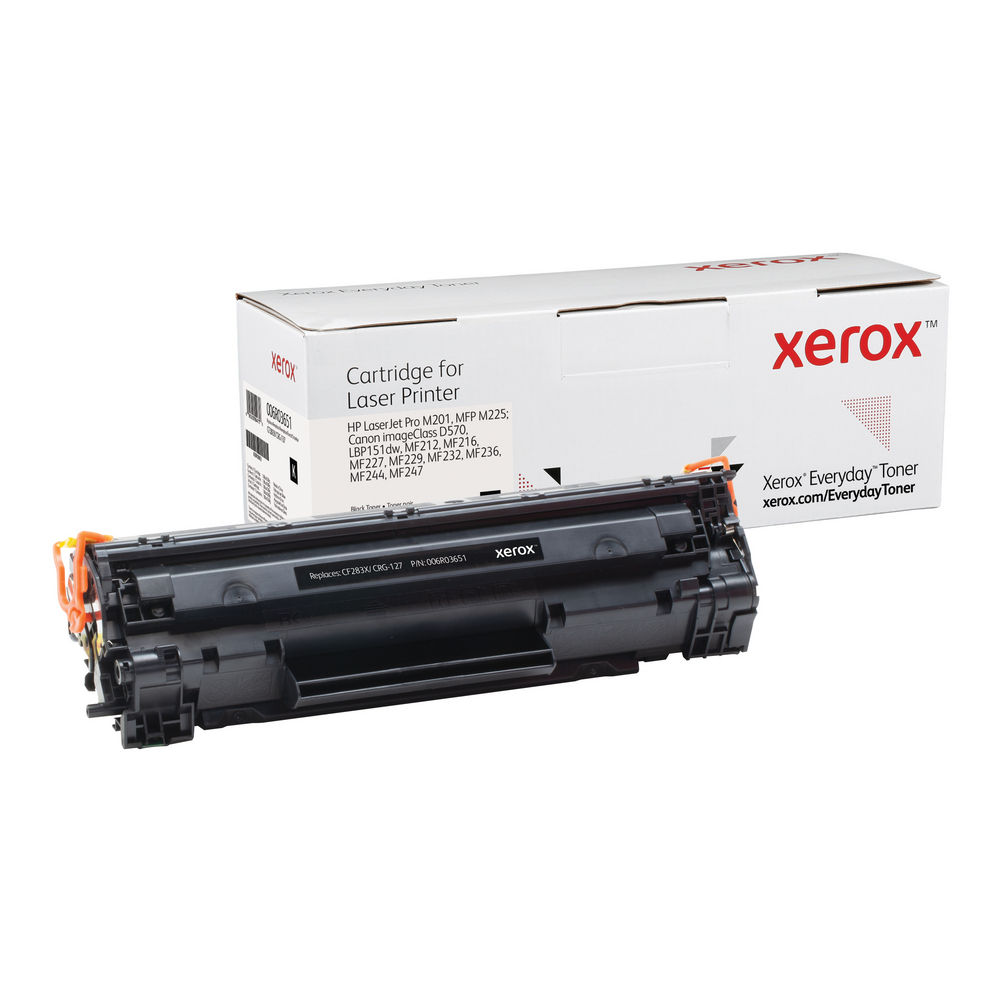 Mania width blood Black Everyday Toner from Xerox - replaces HP CF283X, Canon CRG-137 -  006R03651 - Shop Xerox