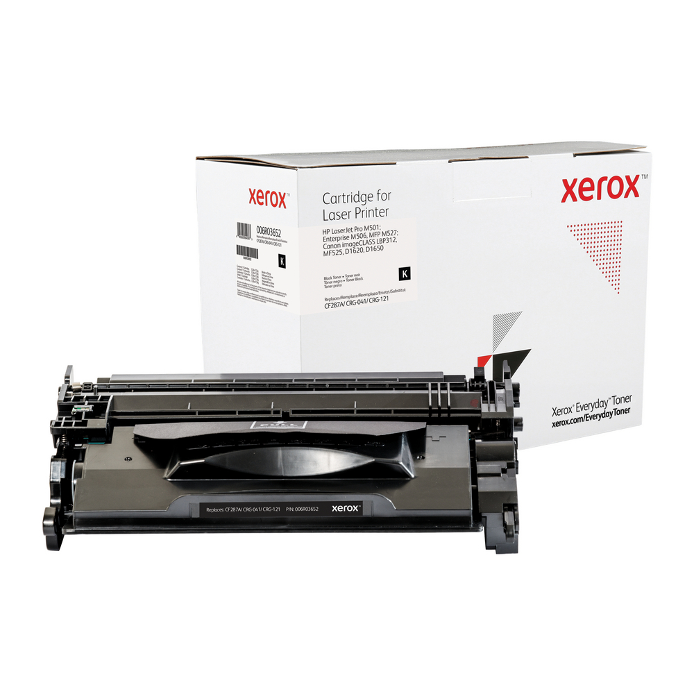 verontreiniging atmosfeer burgemeester Black Everyday Toner from Xerox - replaces HP CF287A, Canon CRG-041,  CRG-121 - 006R03652 - Shop Xerox