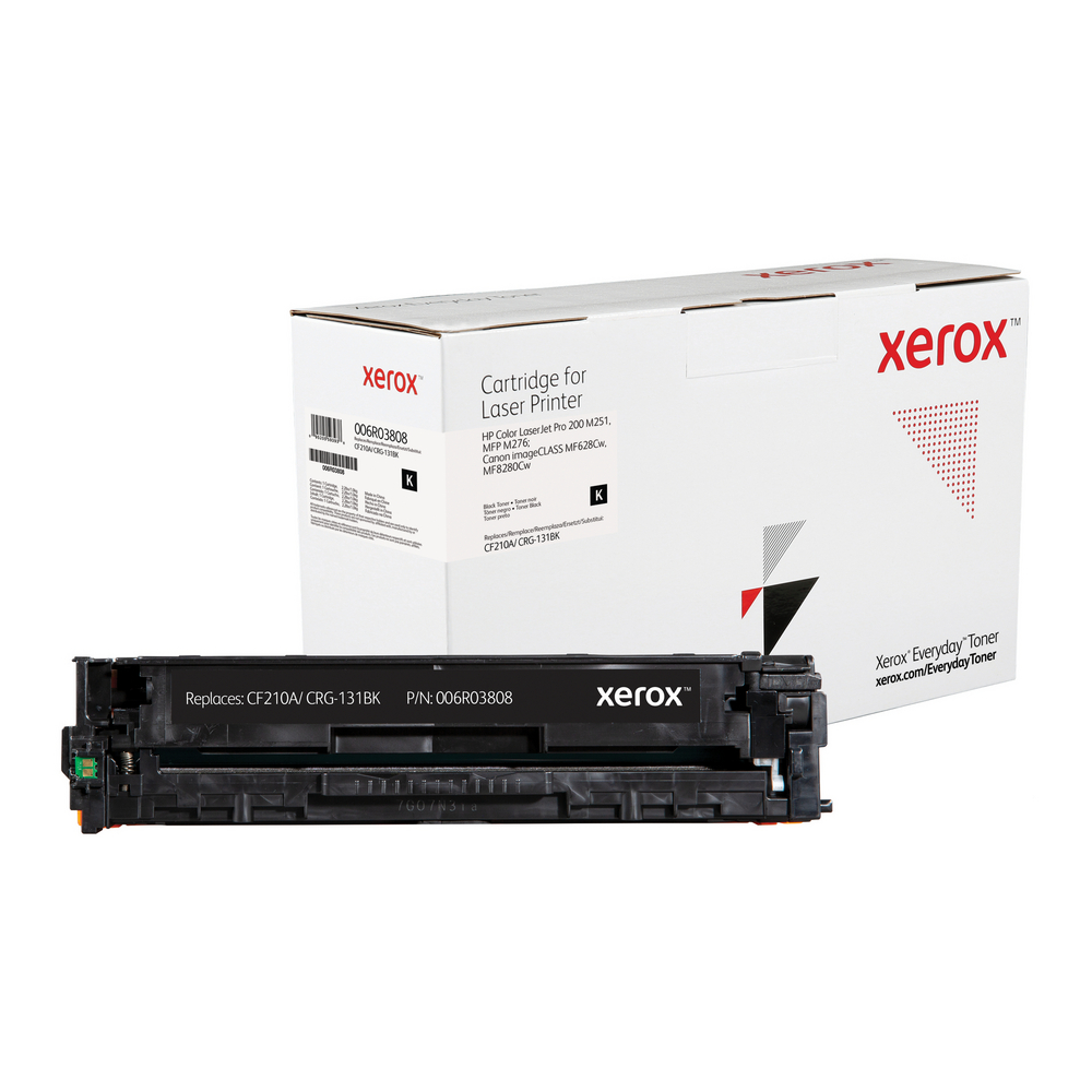 Black Everyday Toner from Xerox - replaces HP CF210A, Canon CRG-131BK - 006R03808 - Shop