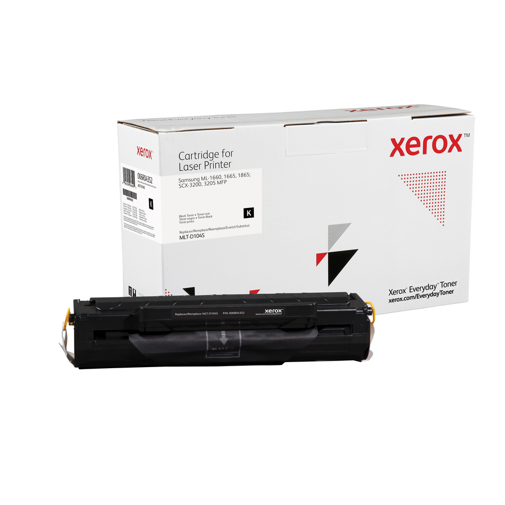 Frø Forfalske buffet Black Everyday Toner from Xerox - replaces Samsung MLT-D104S - 006R04352 -  Shop Xerox